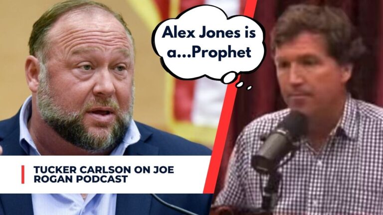 Tucker Carlson Calls Alex Jones “a Prophet Who is Channeling Supernatural Powers”